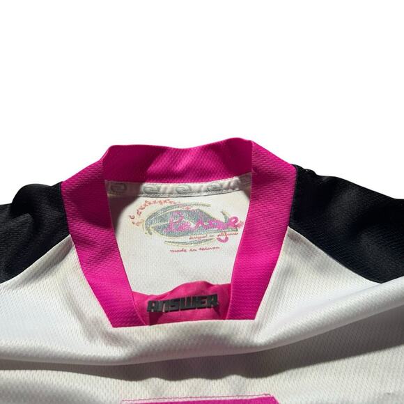 Answer Racing Y2K Pink Black White MX Jersey - Picture 6 of 7